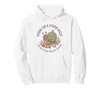 IR de Paseo estúpido para mi Tonto Caracol de Salud Mental Cerebral 4 Sudadera con Capucha