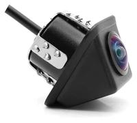 IR Visión Nocturna Camara Cámara Marcha Atrás con Vista Frontal Respaldo CCD Vehículo Monitor Visión Trasera Coche Lente Ojo Pez Negra Nocturna Impermeable HD Estacionamiento