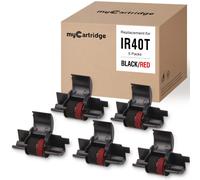 Ir40t MYCARTRIDGE para IR40T IR-40T Compatible con Sharp EL-1750V EL-1801V Casio HR-100TM HR-170RC Calculadora Canon P23-DHV CP13 (Paquete de 5 N