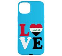 Irak Bagdad Irak Home Irak Mapa árabe Irak I Love Irak Bandera Carcasa para iPhone 15 Plus