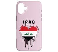Irak Bagdad Irak Home Irak Mapa árabe Irak I Love Irak Bandera Carcasa para iPhone 16 Plus