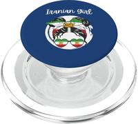 Irán, Bandera iraní, Chica de Irán, Mujeres iraníes Chicas PopSockets PopGrip para MagSafe