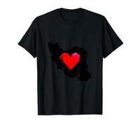 Irán Corazón Símbolo de Paz | Amor Persa Libertad Camiseta