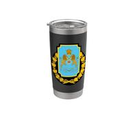 Irán Era Pahlavi Guardia Imperial Persa Javidan Shahanshahi Vaso térmico de acero inoxidable de doble pared
