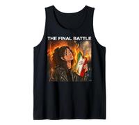 Irán La Batalla Final ardiendo Bandera Camiseta sin Mangas