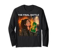 Irán La Batalla Final quemando la Bandera del IRGC Manga Larga