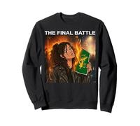 Irán La Batalla Final quemando la Bandera del IRGC Sudadera