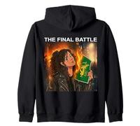 Irán La Batalla Final quemando la Bandera del IRGC Sudadera con Capucha