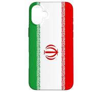 Iranian Patriotism Inspired Flag of Iran Carcasa para iPhone 16 Plus