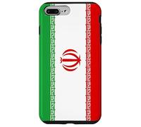 Iranian Patriotism Inspired Flag of Iran Carcasa para iPhone 7 Plus/8 Plus