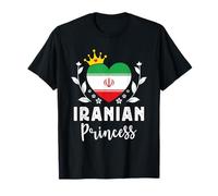 Iranian Princess Iran Flag Proud Iranian Girl Camiseta