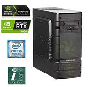 Iranio System BR665-90X i9 Workstation 32GB DDR4 NMME 512GB M2 PCIe x4 Quadro® RTX4000 GDDR6 de 8 GB con Rendimiento de 7,1 TFLOPS Licen.Windows 10 Prof.64B.