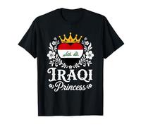 Iraqi Princess Iraq Flag Proud Iraqi Girl Camiseta