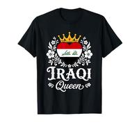 Iraqi Queen Iraq Flag Proud Iraqi Woman Camiseta