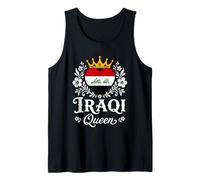 Iraqi Queen Iraq Flag Proud Iraqi Woman Camiseta sin Mangas