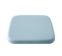 IRCKONCI Cojín for Asiento, Cojines de Espuma viscoelástica for Silla, 35x35cm, cojín de Seda de Hielo for Verano, cojín for Silla for Interiores, Exteriores, Oficina, sofá, Coche y jardín(Blue)