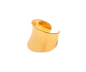 IREAKZGN Anillo dividido de acero inoxidable con textura geométrica para mujer, accesorios de regalo de fiesta, 1 unidad
