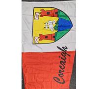 Ireland Bandera de corcho del condado de 1,5 x 0,9 m