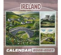 Ireland Calendar 2026-2027: 18 Months of The Animal from Sep 2026 to Dec 20257,Square 8.5 x 8.5 Inches Gift For Organizing & Planning