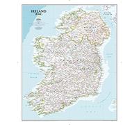 Ireland Classic, Tubed: Wall Maps Countries & Regions (National Geographic Reference Map)