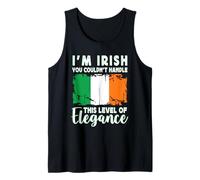 Ireland Flag Proud Elegant Irish Boyfriend Girlfriend Camiseta sin Mangas