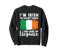 Ireland Flag Proud Elegant Irish Boyfriend Girlfriend Sudadera