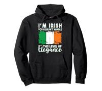 Ireland Flag Proud Elegant Irish Boyfriend Girlfriend Sudadera con Capucha