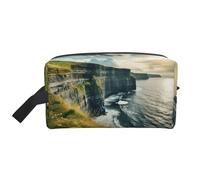 Ireland Outdoors - Bolsa organizadora de viaje con estampado de Clare The Cliffs, bolsa de aseo para hombres y mujeres, para viajes, gimnasio, uso diario