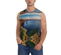 Ireland Outdoors County Clare The Cliffs - Camiseta sin mangas para hombre, ajuste holgado, culturismo, correr, ropa deportiva, Negro, L-4XL