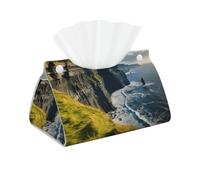 Ireland Outdoors County Clare The Cliffs - Funda rectangular para caja de pañuelos para sala de estar, cocina, hogar, decoración diaria