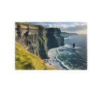 Ireland Outdoors County Clare The Cliffs - Juego de 6 manteles individuales resistentes al calor, antideslizantes, manteles individuales duraderos
