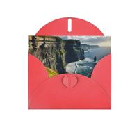 Ireland Outdoors County Clare The Cliffs - Tarjetas de regalo unisex con sobres