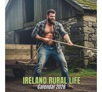 Ireland Rural Life Calendar 2026: Monthly Views of Irish Fields & Farming Days with U.S. Marked Dates | 8.5 × 8.5 in