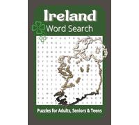 Ireland Word Search Puzzle Book: Word Search with Easy to Read Print about everything Ireland, the Emerald Isle and More | 6x9 inches, 110 pages | 50+ ... Gift for Holidays, Vacations and Free Time