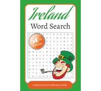 Ireland Word Search Puzzle Book: Word Searches with Easy to Read Print about Ireland, Irish, Counties, Dublin, Food, Towns, History, Villages, Music, ... _ Gift for Travel, Fun, Free Time, Holidays