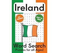 Ireland Word Search Puzzle Book: Word Searches with Easy to Read Print about Ireland, Irish Culture, Irish Food, and More | 6x9 Inches, 110 Pages | ... for Vacations, Holidays, and Anxiety Relief