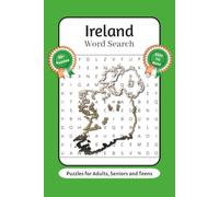 Ireland Word Search Puzzle Book: Word Searches with Easy to Read Print about Ireland, Irish Folklore, Irish Culture and More | 6x9 inches, 110 pages | ... … Gift for Vacations, Holidays and Relaxation