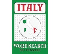 Ireland Word Search Puzzle Book: Word Searches with Easy to Read Print about Italy, Pasta, the Ancient World and More | 6x9 inches, 110 pages | 50+ ... Gift for Vacations, Holidays, and Free Times