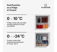 Irene frigorífico/congelador | compacto | congelador y frigorífico en uno | económico Klarstein