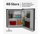 Irene Mini nevera | Retro | 46L | 37 dB silencio | EEK D | 0-10°C Klarstein