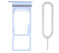 iReplaceParts - Bandeja SIM de repuesto con ranura de doble ranura de goma con bandeja SIM para Samsung Galaxy A33 5G SM-A336 (azul)