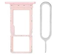 iReplaceParts - Bandeja SIM de repuesto con ranura de doble ranura de goma con bandeja SIM para Samsung Galaxy Tab A8 (10.5 pulgadas) SM-X200 SM-X205 (rosa)
