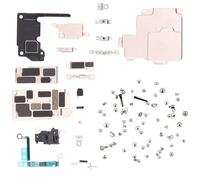 iReplaceParts - Juego completo de soporte y tornillos para iPhone 12 (6.1 pulgadas), kit de repuesto de soporte de sujeción de metal interior con juego completo de tornillos (para iPhone 12 (6.1