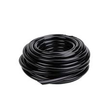 IRFHDCX Aspersores De Riego Kit de Tubos Goteo 4/7 mm | Gotero de tapa roja ajustable de PP + estaca de tierra en forma de Y(5M hose)