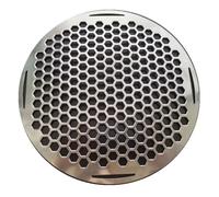 IRFHDCX Barbacoa Portatil Square Hole Barbecue Grill Mesh Net BBQ | OD.30cm Easy Clean 304 Stainless Steel Brass Round Hexagon(Rect 20x30cm)