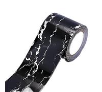 IRFHDCX Cenefas Decorativas Adhesivas 10M línea de cintura autoadhesiva sala estar dormitorio borde papel tapiz marco puerta impermeable película decorativa 3D pegatinas pared(19)