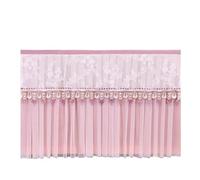 IRFHDCX Funda Antipolvo Para Tv No quita la cubierta del televisor cuando se enciende Cubierta de TV no extraíble antipolvo Conjunto colgante bordado con encaje(Style03 pink,160 x Height98cm)