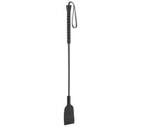 IRFHDCX Fusta Caballo Látigo de Caballo Entrenamiento Ecuestre 21 Pulgadas con Mango, Cuero PU Recortado for Deportes