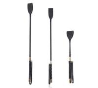 IRFHDCX Fusta Caballo Puntero de Cuero PU for Entrenamiento Ecuestre, Cultivo equitación, Ligero, Antideslizante, con Mango, látigo for Caballos Carreras