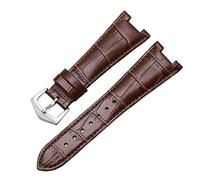 IRFKR Correa de reloj de cuero para Patek Philippe 5711 5712G Nautilus relojes hombres y mujeres especial muesca correa 25mm * 12mm, 25-12mm, Acetato, Sin piedras preciosas